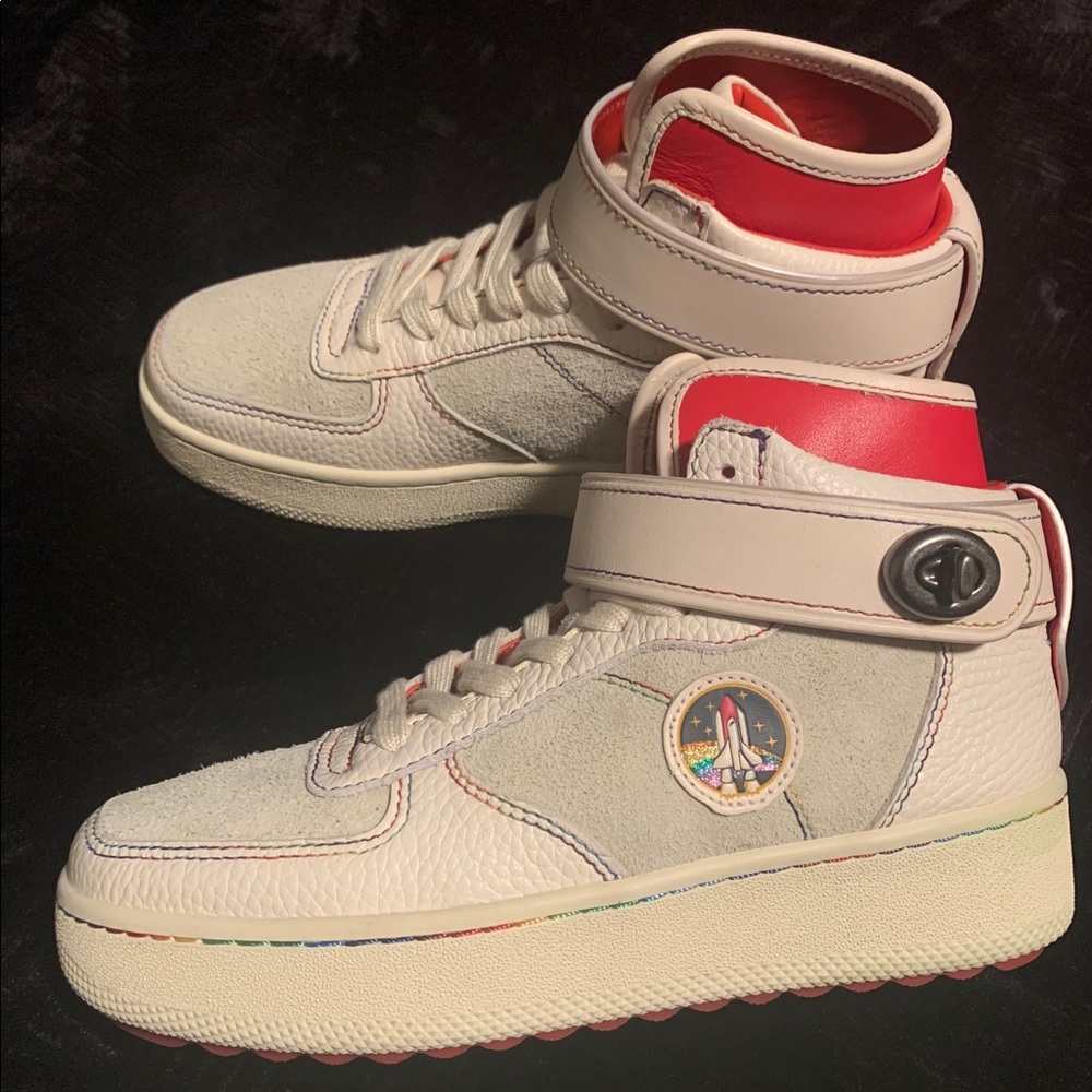 Coach xNASA Space Collection Spaceship Beige Shoe